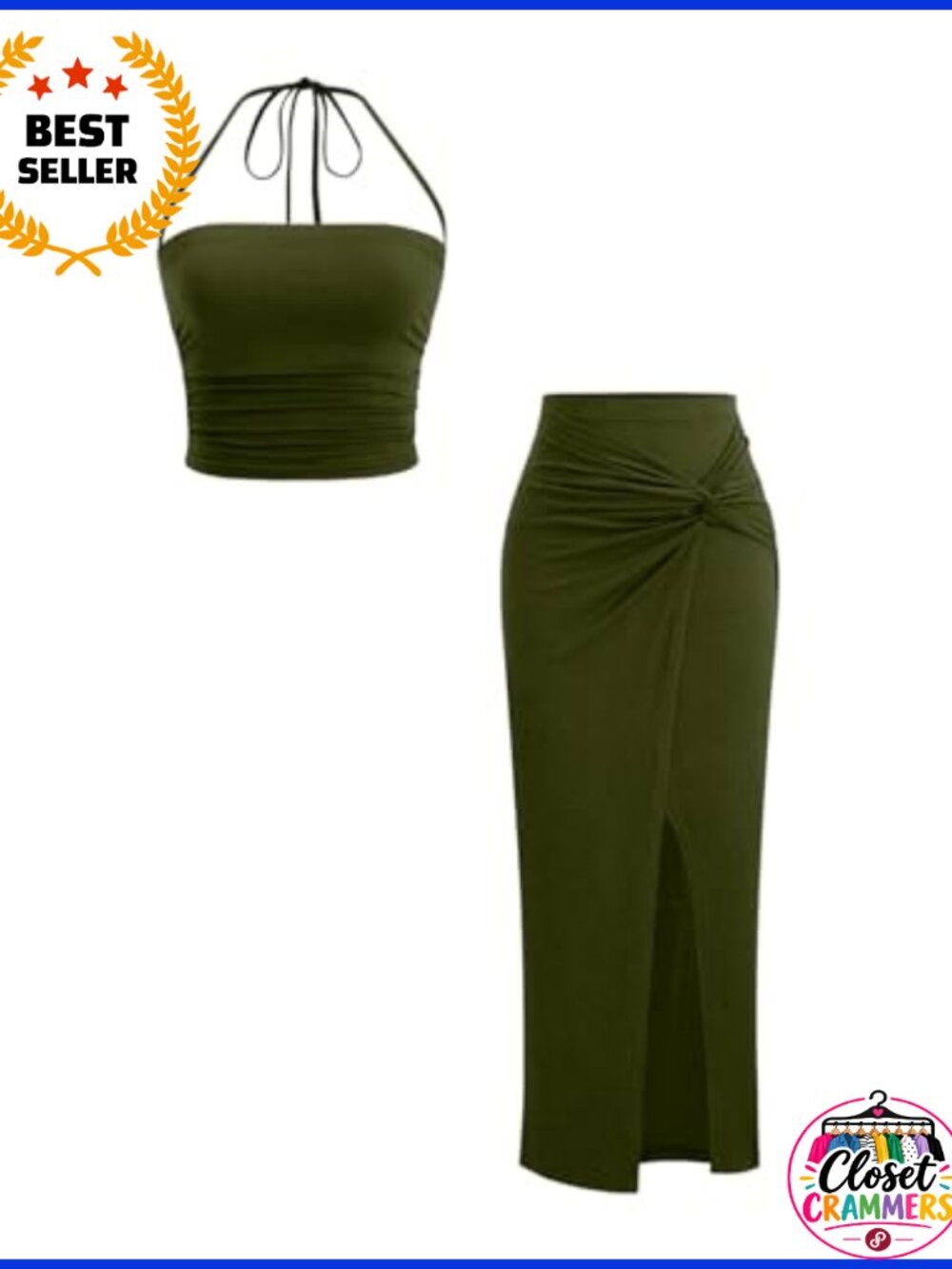 Women's 2 Piece Skirt Set Sleeveless Fitted Going Out Vacation